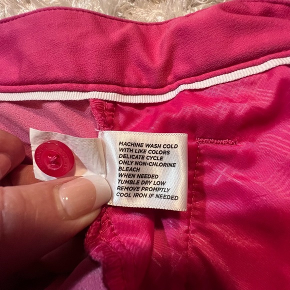 Lady Hagen Pink Golf Shorts Size 6 Stretch Performance Walking Shorts - Picture 13 of 13